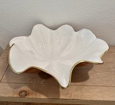 Rara Beatriz Ball Encanto Aries tigela grande de luxo com acento branco/pêssego/ouro comprar usado  Enviando para Brazil