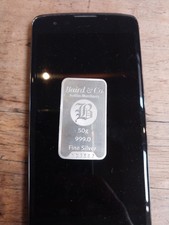Silver bullion bars for sale  BIRMINGHAM