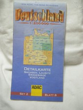 Landkarte teilkarte deutschlan gebraucht kaufen  Glauchau