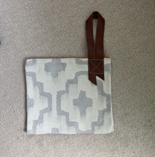 Beautiful canvas clutch for sale  LONDON