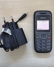 Nokia 1208 Schwarz Geprüft Händler Volle Funktion Garantie Accu Neu Komplett comprar usado  Enviando para Brazil