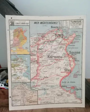 Affiche carte scolaire d'occasion  Herbault