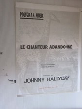 Partition johnny hallyday d'occasion  Le Châtelet-en-Brie