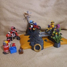 Playmobil motorrad wüstenrall gebraucht kaufen  Königsmoos