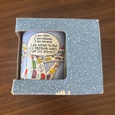 NOVA Caneca Vintage Shoebox Saudações Marca Registrada Tráfego Carro Presente de Dia dos Pais comprar usado  Enviando para Brazil