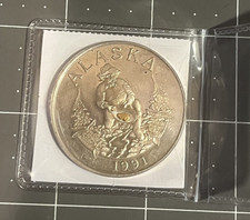 1991 alaska coin for sale  Capistrano Beach