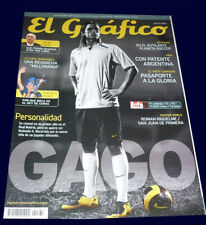 GAGO REAL MADRID - Goles mag con Póster RIQUELME BOCA - SAN MARTÍN de SAN JUAN segunda mano  Argentina 