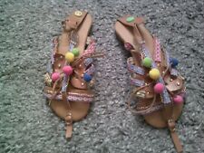 Sandalen flach damen gebraucht kaufen  Berlin