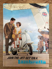 Lambretta range brochure for sale  YORK