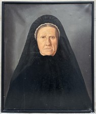 Tableau ancien portrait d'occasion  Paris XVII