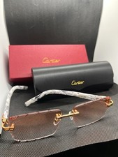 Cartier rimless eyeglasses for sale  Lowell