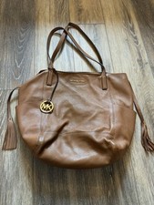 Usado, Bolsa de ombro Michael Kors couro marrom/bolsa extragrande/preço original $348 comprar usado  Enviando para Brazil