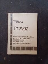 Yamaha ty250z owner for sale  WAKEFIELD