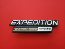 1997-2002 FORD EXPEDITION EDDIE BAUER TRITON V8 EMBLEMA EMBLEMA SÍMBOLO FABRICANTE DE EQUIPAMENTO ORIGINAL 2000 comprar usado  Enviando para Brazil