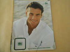 1999 advertising lacoste d'occasion  Expédié en Belgium