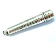 Estojo de agulha de costura antigo 1904 eduardiano Hallmarked prata esterlina comprar usado  Enviando para Brazil