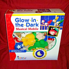 Infantino Glow In The Dark BEARS Musical Crib Mobile Primary Colors Original Box comprar usado  Enviando para Brazil