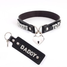 Colar submisso BDSM presente gargantilha punk rebite cravejado estilo gótico preto comprar usado  Enviando para Brazil