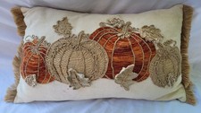 Sofá-cama rústico remendo de abóbora travesseiro lombar decoração campo escritório em casa comprar usado  Enviando para Brazil