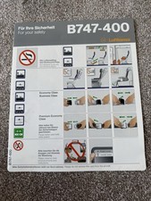 Lufthansa b747 400 for sale  FOLKESTONE