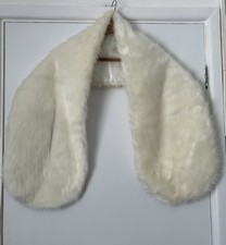 Ivory white faux for sale  EMSWORTH
