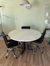 Weißer runder tisch gebraucht kaufen  Darmstadt