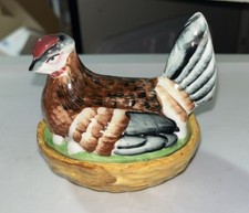 Vintage staffordshire hen for sale  Morris