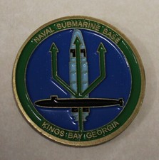 Moeda Kings Bay Georgia Silent Service Navy Challenge st, usado comprar usado  Enviando para Brazil