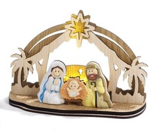 Presepe gruppo natività usato  Roma