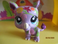 Petshop rhinocéros pailleté d'occasion  Saint-Omer