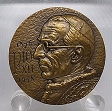 Medalla de Bronce / Papa Pío XII  segunda mano  Embacar hacia Mexico