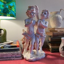 Pair white resin for sale  NORTHAMPTON