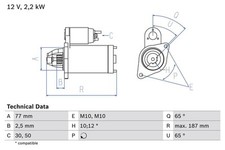 Starter anlasser mitsubishi gebraucht kaufen  Bautzen-Umland II