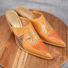 Bcbg leather mules for sale  Mckinney