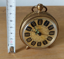 antiguo Reloj despertador de latón.Exact de Alemania Occidental comprar usado  Enviando para Brazil