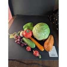 Lote de vegetais e frutas de cerâmica comprar usado  Enviando para Brazil