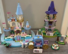 Usado, Loja Lego exibe Disney Princesa Rapunzel Torre Castelo da Cinderela + Carruagem comprar usado  Enviando para Brazil