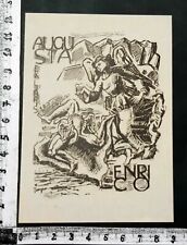 Wunderkammer exlibris 162 usato  Italia