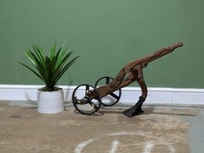 Vintage handmade plough for sale  FAKENHAM