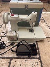 Vintage singer white for sale  San Diego
