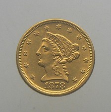 1878 2.5 gold for sale  Montrose