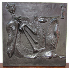 Plaque cheminée art d'occasion  Strasbourg-