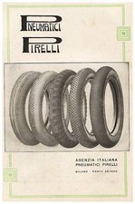 Pubblicita 1918 pneumatici usato  Biella