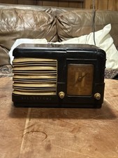 Radio de tubo vintage Silvertone de Sears Roebuck 109.354 PARA REPUESTOS O REPARACIÓN segunda mano  Embacar hacia Mexico