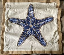 Starfish applique throw for sale  Carmel