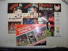 man utd football programmes for sale man utd football programmes for sale  BRISTOL