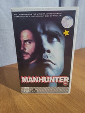 Manhunter vhs big for sale  STAFFORD