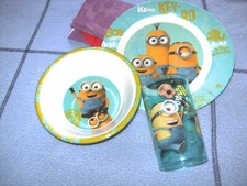 Minion kindergeschirr 3 gebraucht kaufen  Bielefeld
