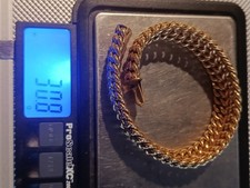 Bracelet maille 18k d'occasion  Abondant