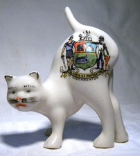 Crested china cat for sale  STANSTED